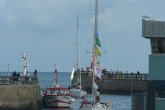 les bateaux sont en fête