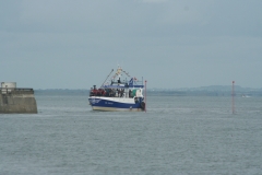 balade en mer sur un chalutier